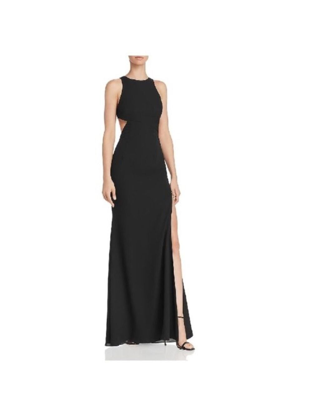 Fame & Partners The Midheaven Gown In Black